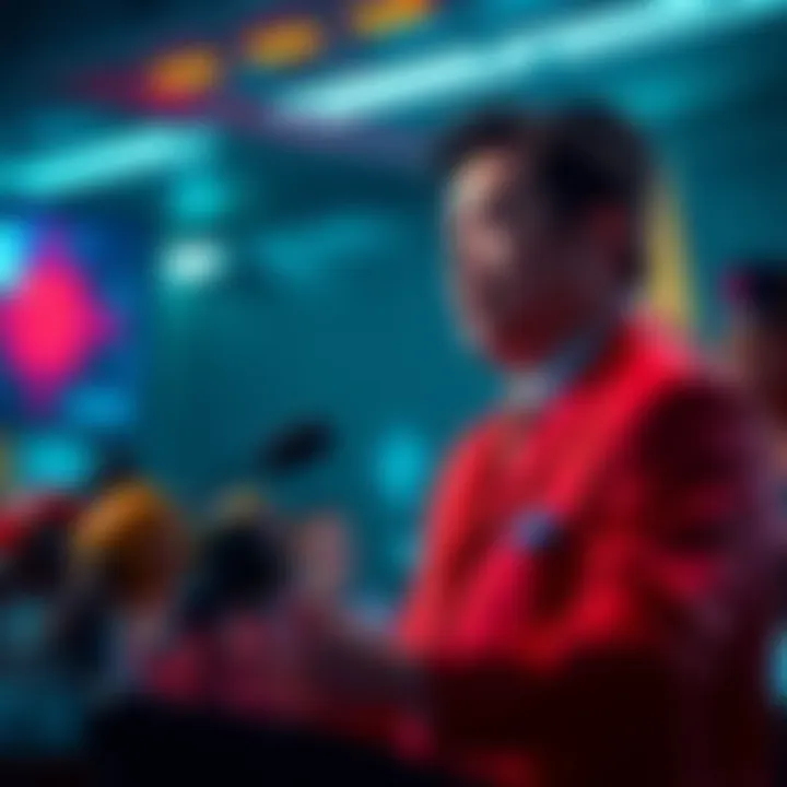 CZ speaking at a press conference, addressing concerns about centralized exchanges and terrorism