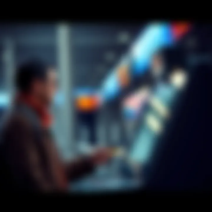 Person using card at airport A traveler at an airport kiosk using a credit card to make a payment while looking concerned about account issues.