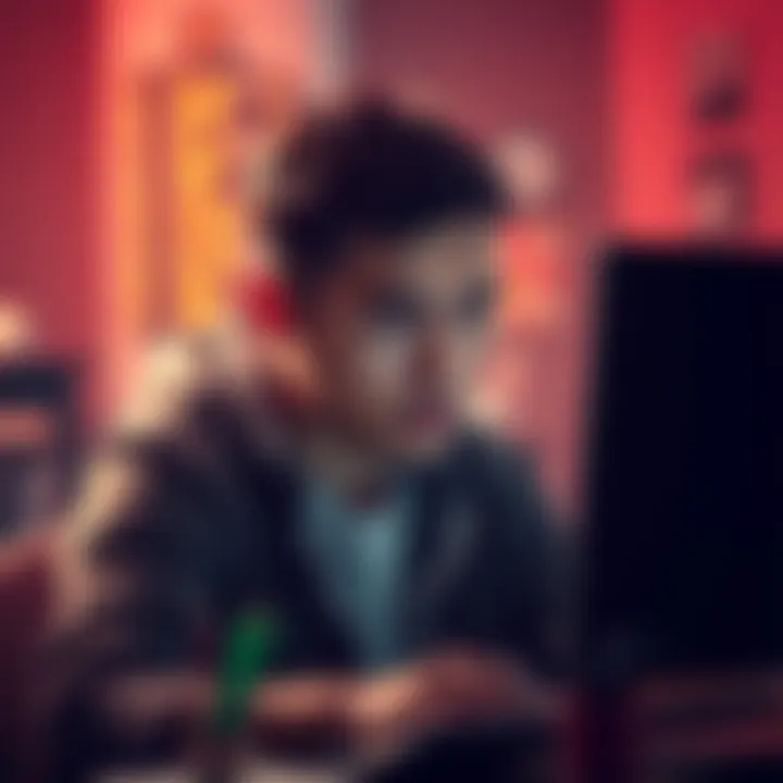 A frustrated user stares at their computer screen, highlighting the emotional toll of account suspension on cryptocurrency platforms.