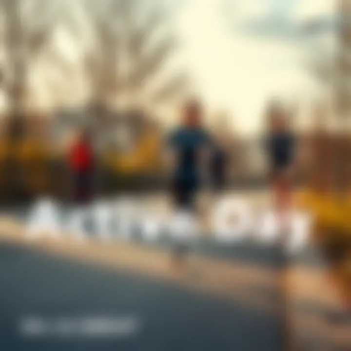 A person engaging in an active outdoor activity, such as running or biking, capturing the spirit of fitness and fun for a contest.