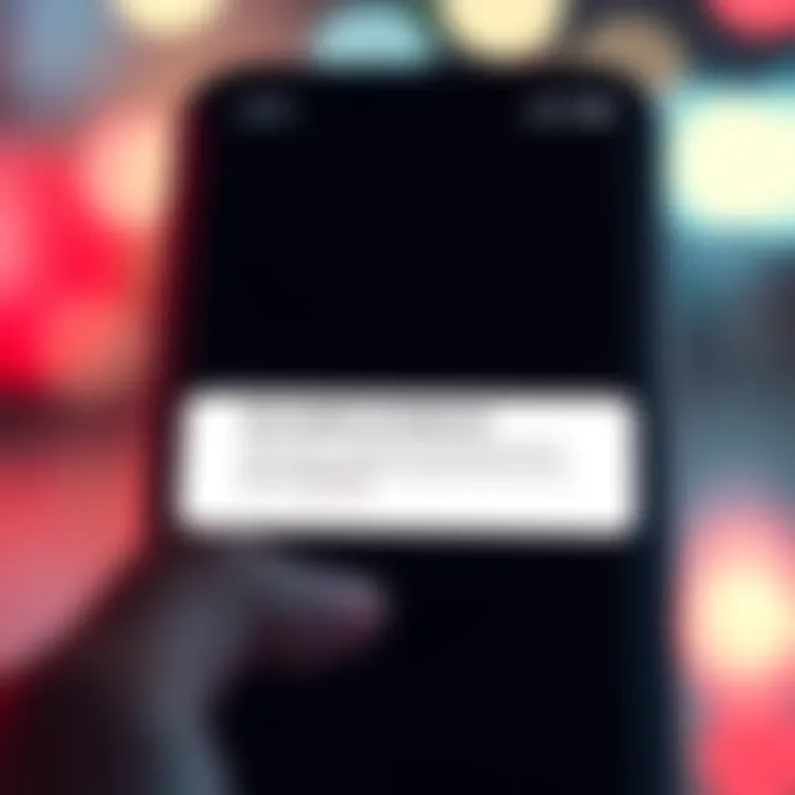 A smartphone screen showing an error message for unable to load ad after watching an ad, indicating lost boosts