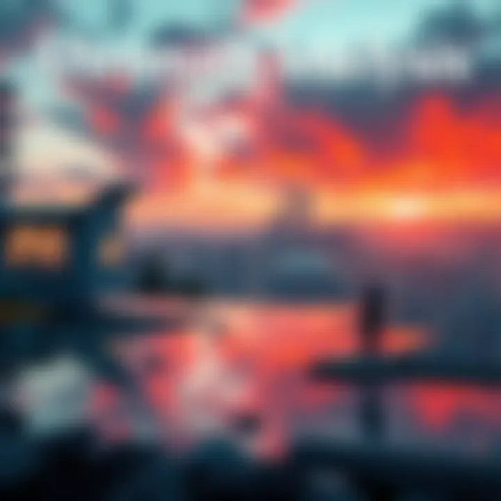 A reflective landscape showcasing the shifting dynamics in response to recent events