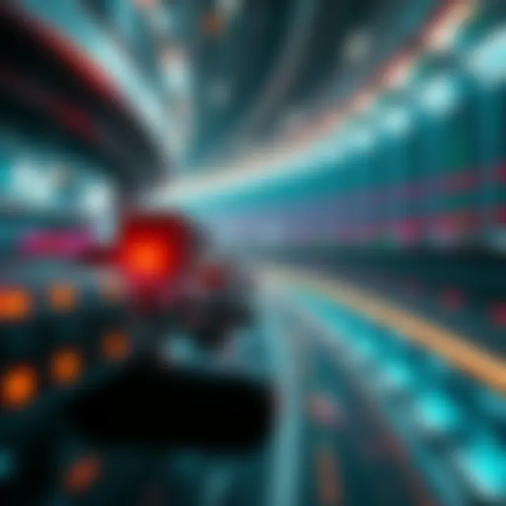 A visual representation of artificial intelligence and distributed ledger technology working together to provide safety and solutions for AI challenges.