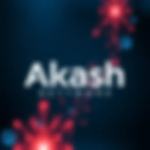 Logo of Akash Network with a modern design, representing technology and innovation.