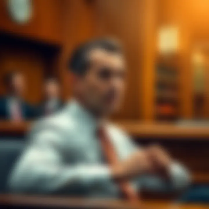 Alex Mashinsky, former CEO of Celsius, sits in a courtroom as he argues for a one-year sentence against a proposed 20-year penalty.