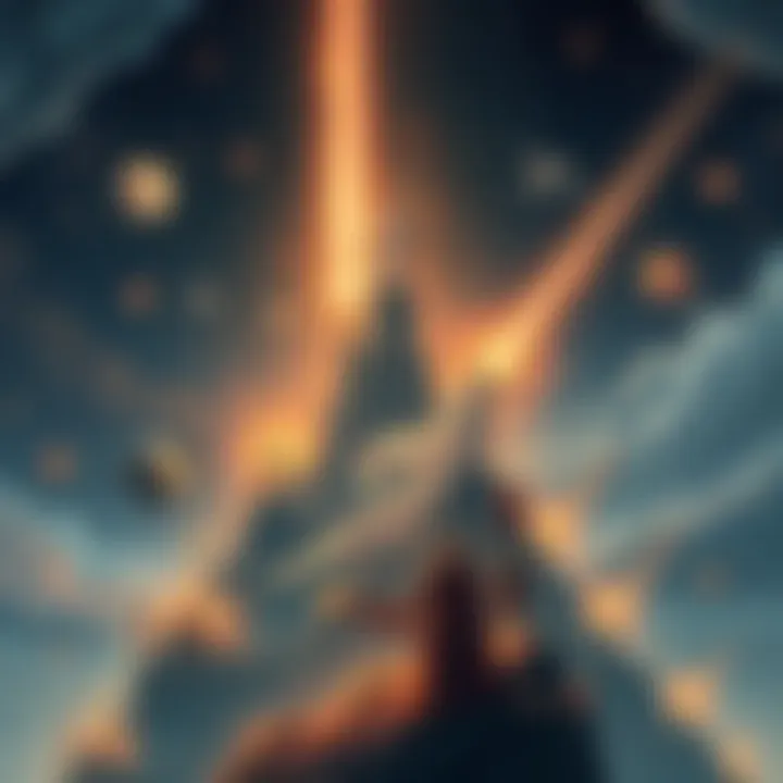 The Ascendancy of Algorand's Governance Elite An illustration showcasing the journey of elite governors in Algorand, highlighting their strategies and achievements in governance.