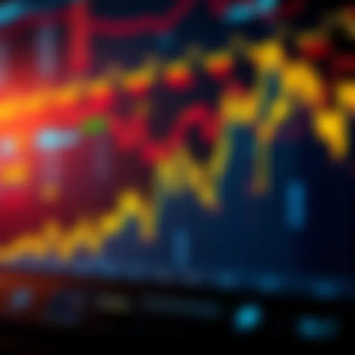 A graph showing rising trends in altcoin prices and trading volume, indicating potential market revival.