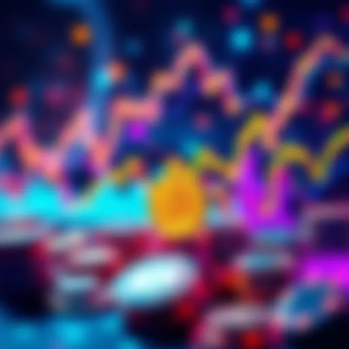 Altcoin Rally Insights A visual representation of the altcoin market and potential winners, showcasing vibrant coins and market trends.