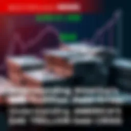 A visual representation of America's national debt at $40 trillion, featuring stacks of money and a graph showing rising debt levels.