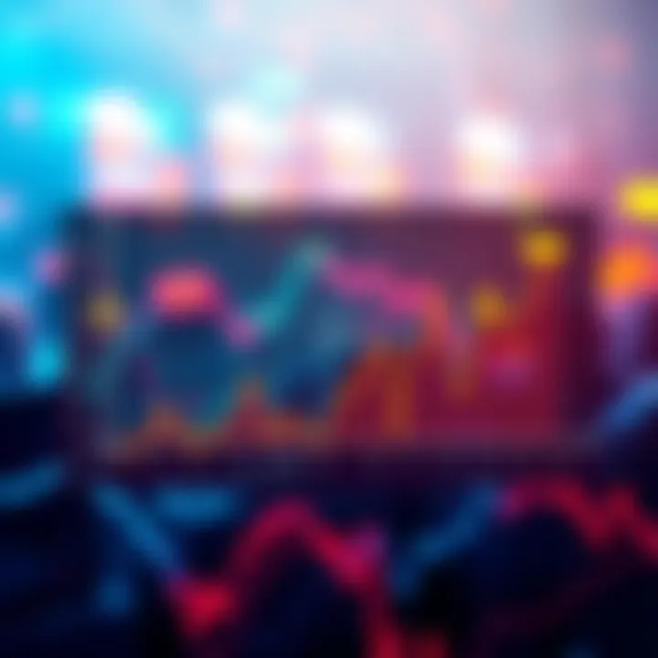 Graph showing AMP's upward trend amidst declining market conditions
