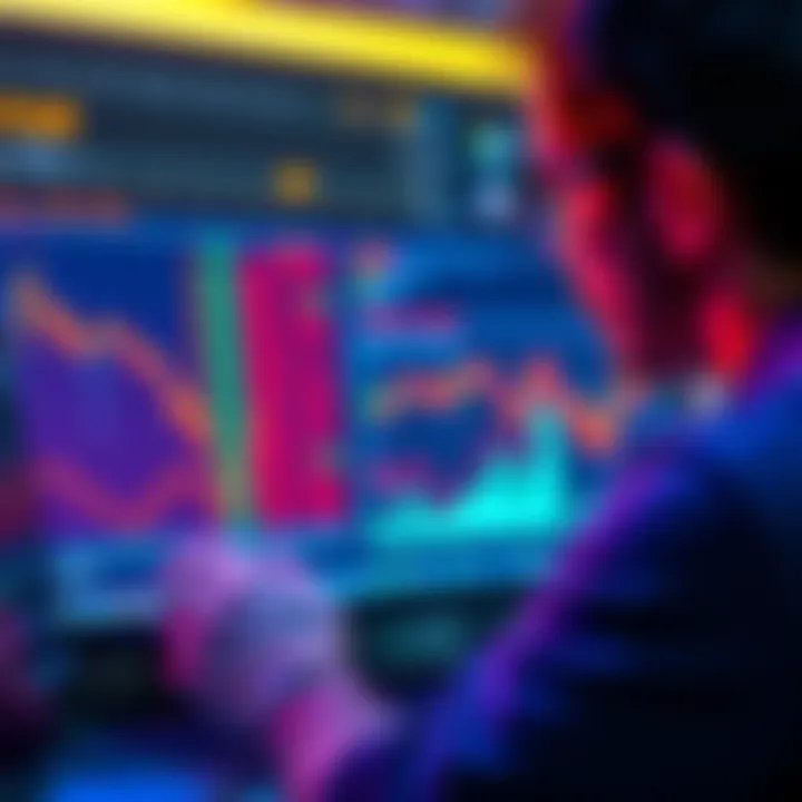 Analyzing Cryptocurrency Wallets Person examining cryptocurrency wallet transactions on a computer screen, highlighting unusual patterns and risks.