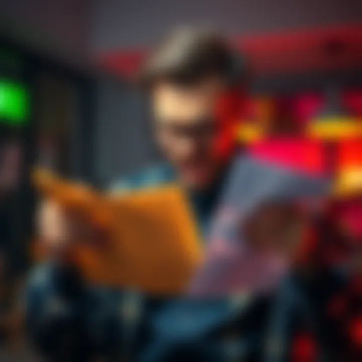 Customer showing frustration while looking at a bill with a break fee after a free Premium plan