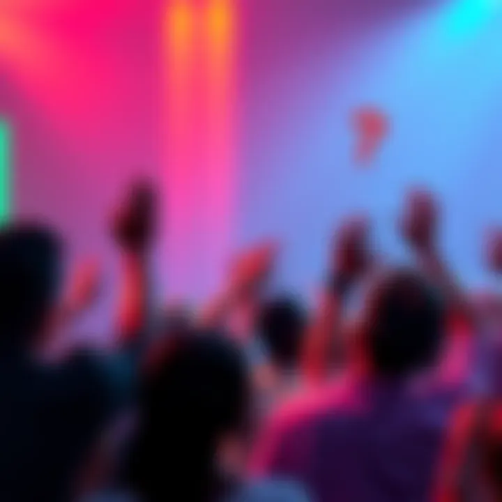 A group of community members expressing concern about Ankr's communication, with raised hands and question marks above their heads.