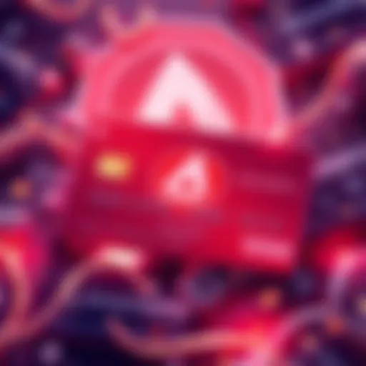 Illustration of virtual credit cards with a Monero logo and privacy theme