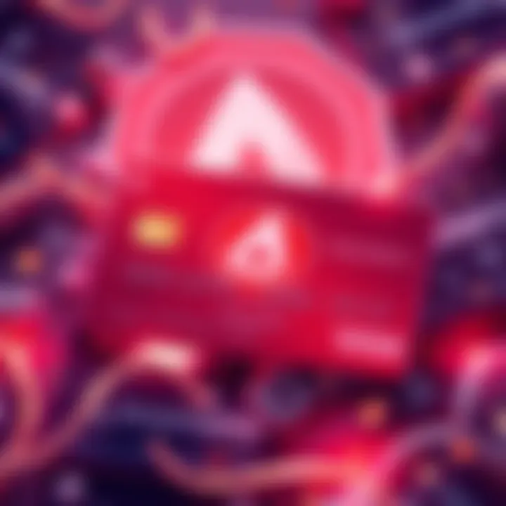 Illustration of virtual credit cards with a Monero logo and privacy theme