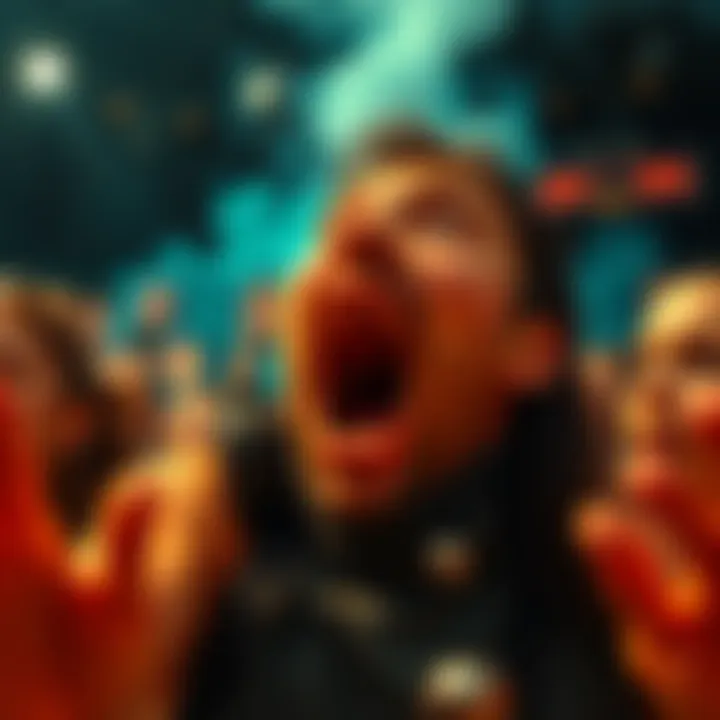 A breathtaking moment capturing sheer disbelief and wonder