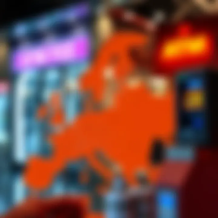 ATM Withdrawal Fees in Europe A visual representation of ATM withdrawal fees across Europe, showcasing different fee structures