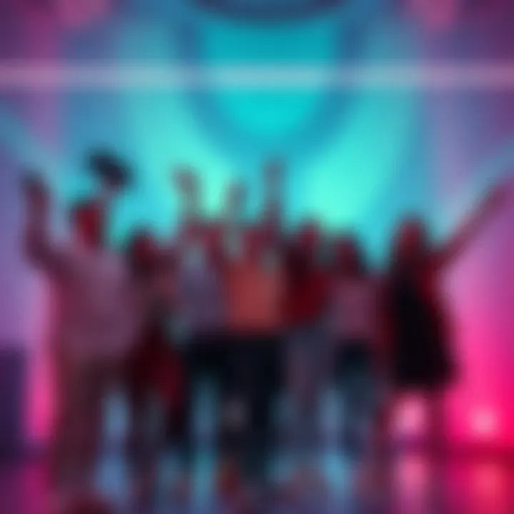 A team at Aurora Labs celebrating the launch of Intents Connect with new features, showcasing excitement and teamwork.