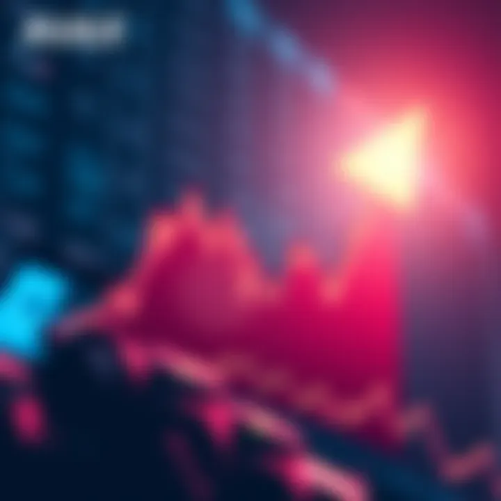 Graph showing an upward trend in AVAX price with a bright background representing market optimism