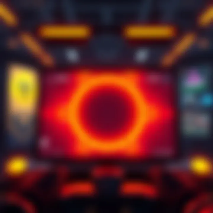 Player's screen showing back button obstructing view of rank placements in mini-game