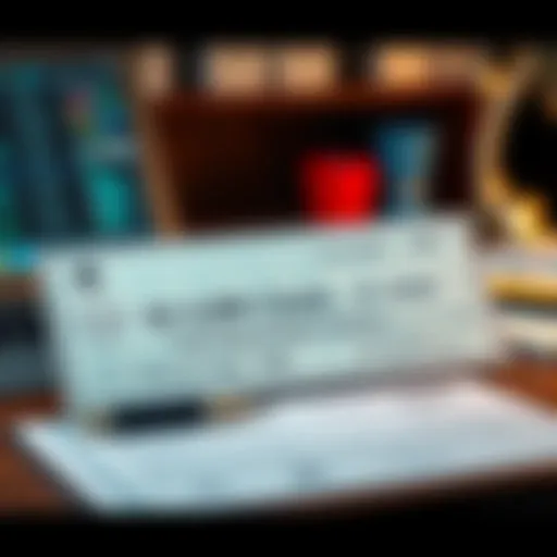 A $3,500 check sitting on a desk with a bank hold notice beside it, representing delays in processing payments.