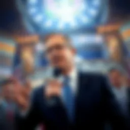 US Treasury Secretary Scott Bessent speaking about his support for cryptocurrency