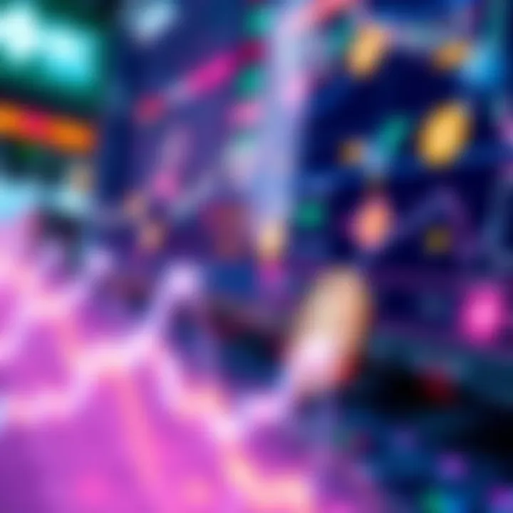 A graphic showing popular crypto exchanges and wallet icons, highlighting easy transactions and user-friendly interfaces.