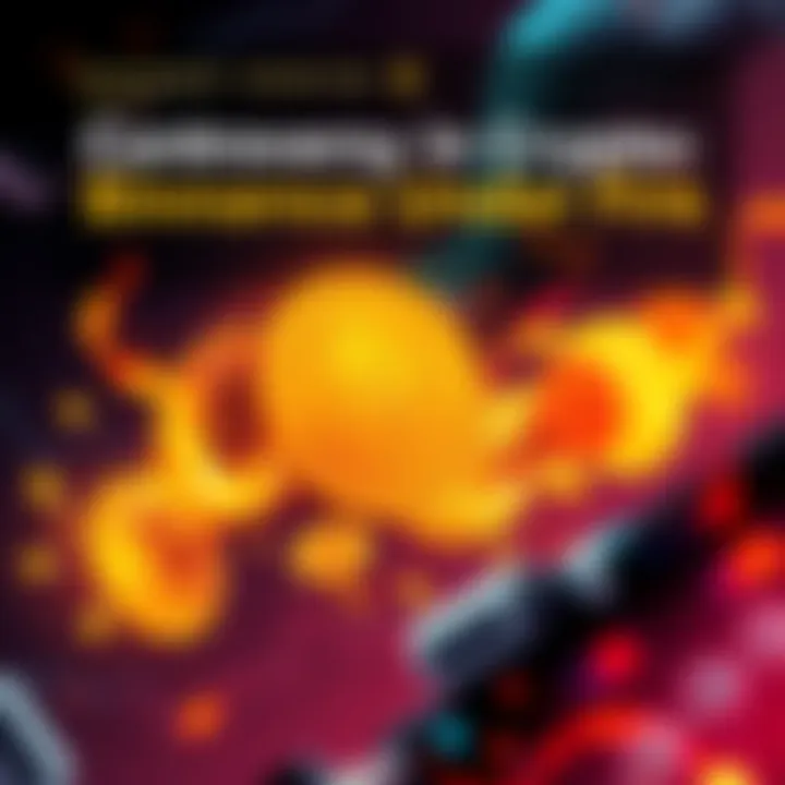 A visual representation of the debates surrounding Binance's actions in the cryptocurrency market