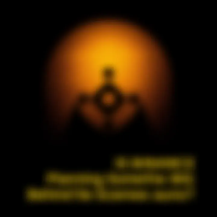 Binance logo with shadows Binance logo surrounded by dark shadows, suggesting hidden plans.