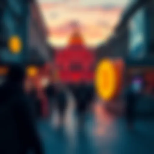 People using Dogecoin for transactions in Buenos Aires, highlighting Binance's partnership to promote crypto