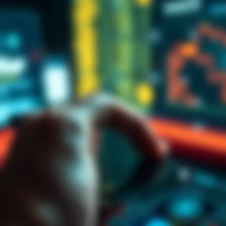 Biometric Security Risks on Mobile Phones A close-up of a hand placing a finger on a smartphone with biometric authentication, illustrating the potential risks of security bypass by thieves.