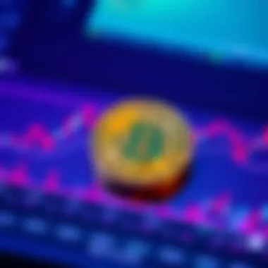 A chart showing Bitcoin's slow performance with altcoins rising, representing potential market shifts.