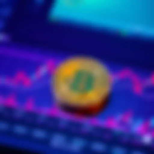 A chart showing Bitcoin's slow performance with altcoins rising, representing potential market shifts.