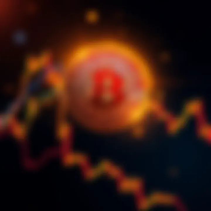 Graph showing Bitcoin's cup-and-handle pattern indicating a bullish trend with a potential price surge to $220,000
