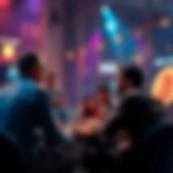 A group of people engaging in a conversation about Bitcoin, sharing ideas and questions in a chat setting