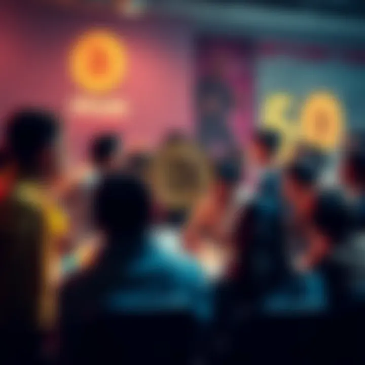 People engaging in a daily discussion about Bitcoin, sharing insights and questions