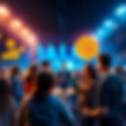 Group of people engaging in a discussion about Bitcoin, sharing ideas and insights