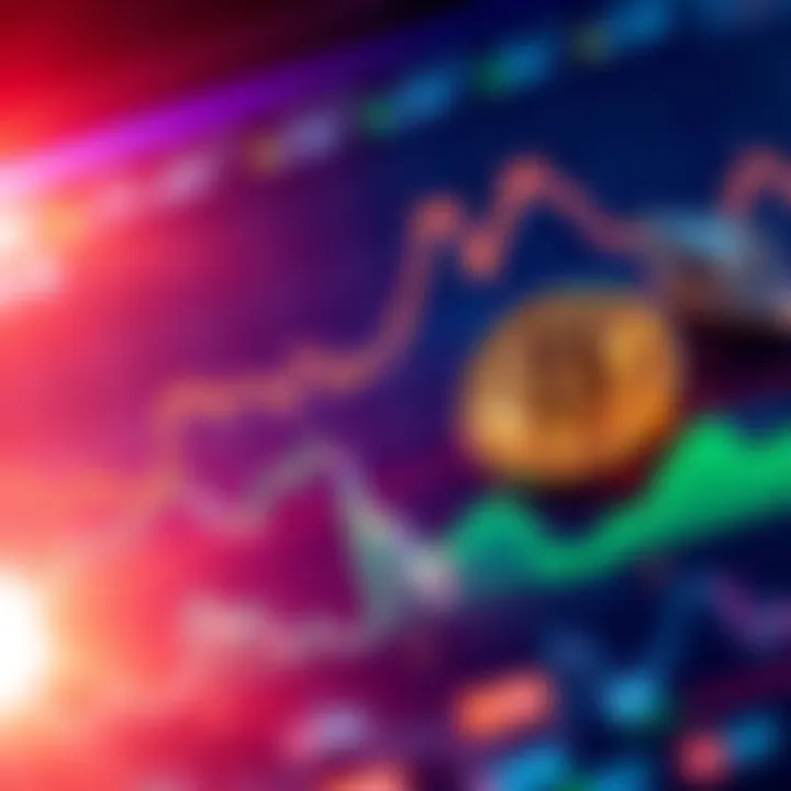Bitcoin and Ethereum Graphics Graph showing Bitcoin and Ethereum outperforming stock market trends