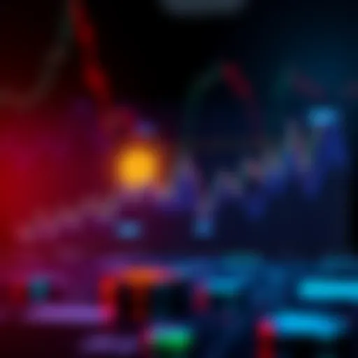 Graph showing Bitcoin price trends with downtrends after halvings, highlighting market changes.