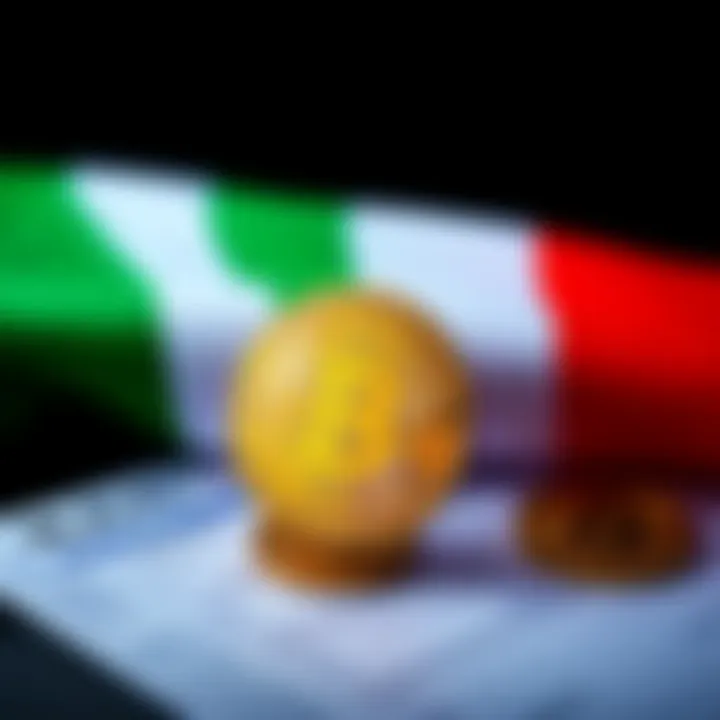 A Bitcoin coin beside a tax form with an Irish flag, illustrating the impact of capital gains tax on crypto investing in Ireland.