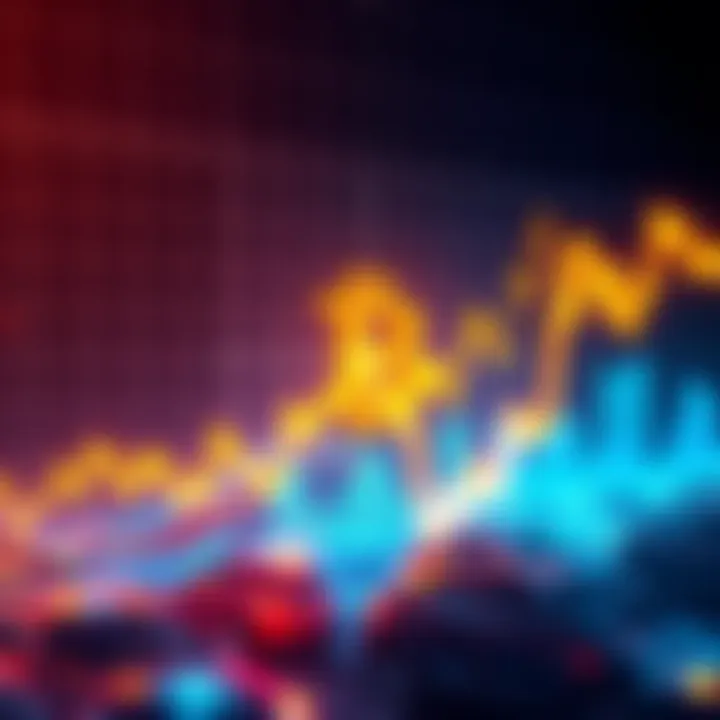 Graphic showing Bitcoin liquidation levels with high-risk long positions highlighted during market pumps