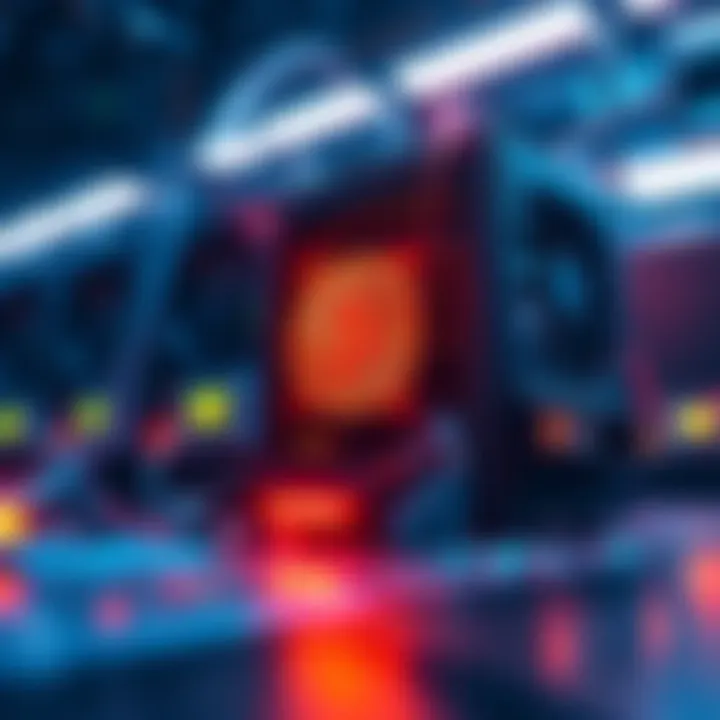 Bitcoin Mining Opportunity A digital representation of Bitcoin mining with a graphic of the Bitcoin symbol and mining equipment, symbolizing the surge in Bitcoin's price to $102K.