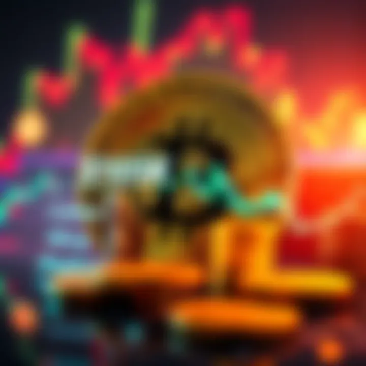 Graph showing Bitcoin price reaching $105,000 with muted market sentiment