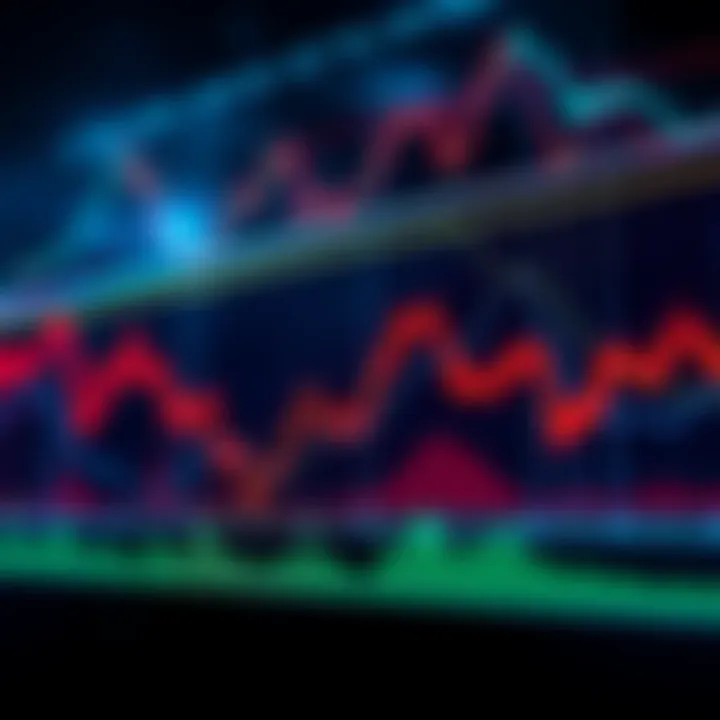 Bitcoin Price Chart A Bitcoin price chart showing a sharp decline, symbolizing failed predictions in cryptocurrency.