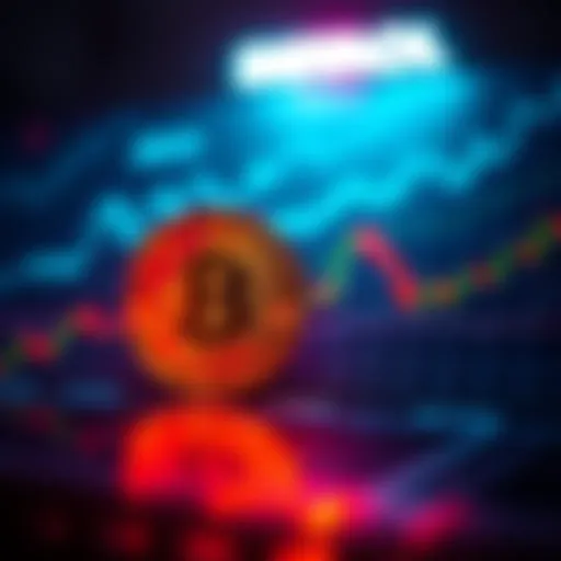 Bitcoin price chart with resistance line A price chart showing Bitcoin struggling below a resistance line established in 2021, indicating potential market challenges.
