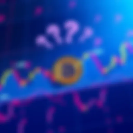 A chart showing Bitcoin's price fluctuating around $80,000 with question marks above, symbolizing debate on its value.