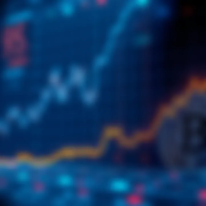 A line graph showing Bitcoin price trends with an upward trajectory, indicating potential growth toward $200K.