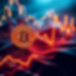 Graph showing Bitcoin's drop in value due to market factors