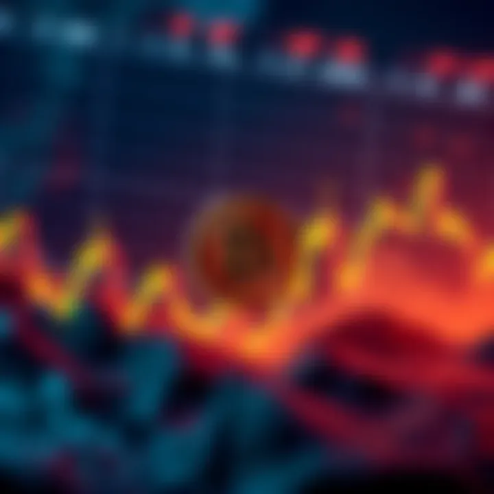 A chart showing Bitcoin's sharp decline at 8 PM Eastern over two days.