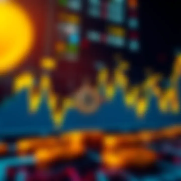 A graph showing Bitcoin price changes amidst Mt. Gox deadline approaching